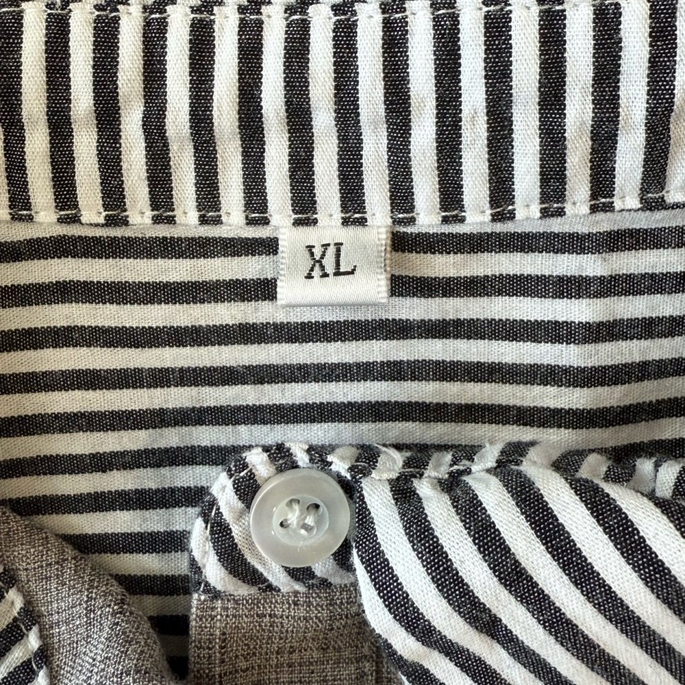 Striped Button-Up Shirt - Picture 4 of 4
